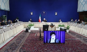 روحانی به رهبر انقلاب: اقتصاد ایران در برابر کرونا تنها ۳ درصد آسیب دید
