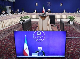 روحانی: حمایت رهبری بار دولت را سنگین‌تر کرد/۲ قوه دولت را یاری کنند