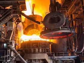 افزایش ۴۰ درصدی تولید و ۳۰ درصدی صادرات فولاد بناب در سال جهش تولید