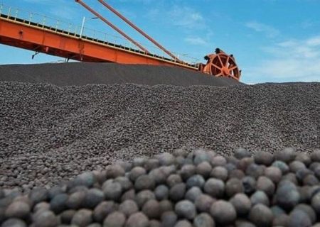 رشد ۱۰درصدی تولید گندله سنگ آهن کشور در سال ۹۹