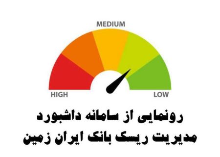 رونمایی از سامانه داشبورد مدیریت ریسک بانک ایران زمین