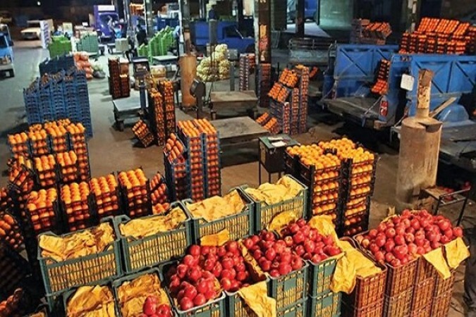 روزانه ۴ هزار تن میوه و تره بار در میادین توزیع می‌شود