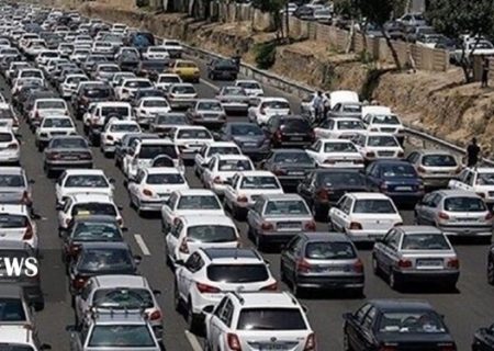 ترافیک سنگین در برخی محورهای منتهی به استان های شمالی
