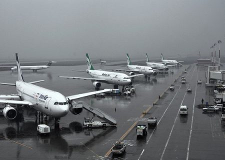 احتمال تاخیر یا کنسل پروازهای فرودگاه مهرآباد/ انجام پروازهای فرودگاه امام بدون تغییر