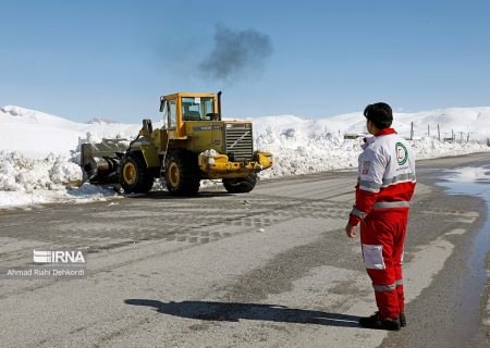 ۹ استان متاثر از سوانح جوی/ امدادرسانی به بیش از ۲۰۰ گرفتار در برف و کولاک