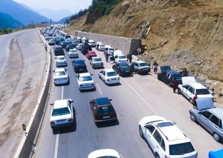 ترافیک سنگین در ۲ جاده منتهی به تهران/ هراز و کندوان روز ۸ اردیبهشت یک‌طرفه می‌شود