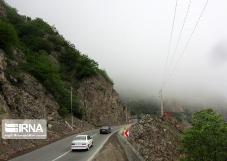 تردد در چالوس در محدوده شهرستانک تا مرزن آباد به روال عادی بازگشت/ترافیک نیمه سنگین هراز
