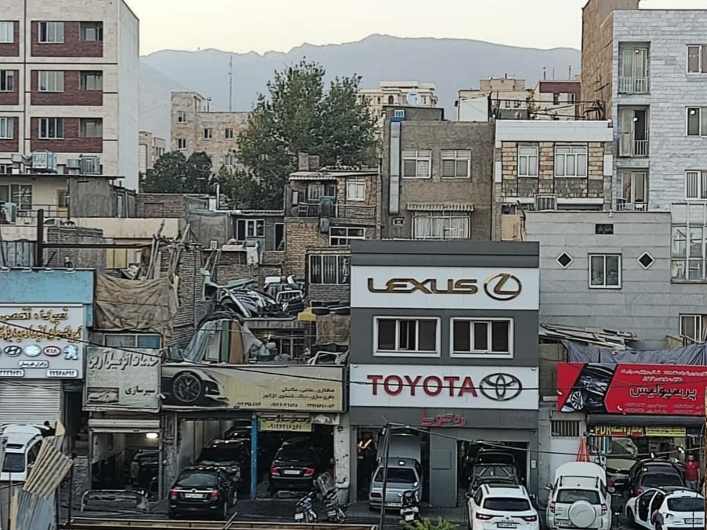 مزاحمت های پر صدا در یکی از مناطق خوب تهران