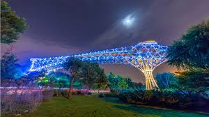 پل طبیعت به مناسبت روز جهانی و هفته ملی دیابت به رنگ آبی در می‌آید.