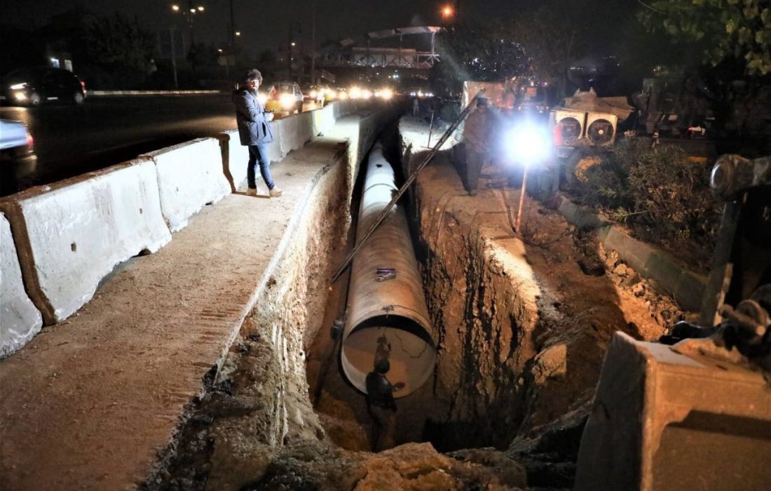 ۲۵ کیلومتر از رینگ آب‌رسانی تهران امسال تکمیل می‌شود