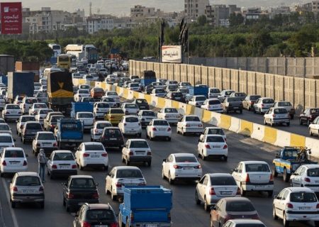 اعمال محدودیت ترافیکی در مسیر تهران-چالوس