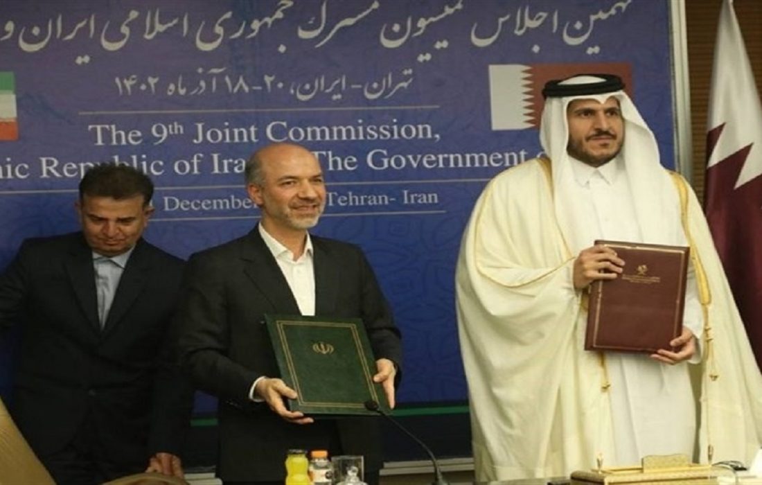 سند همکاریهای اقتصادی ایران و قطر امضا شد