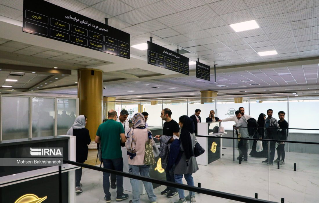 نظارت بازرسان بر خدمات رسانی و عرضه بلیت‌های نوروزی در ۹ فرودگاه بزرگ