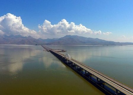 آخرین وضعیت دریاچه ارومیه بعد از بارش‌های اخیر