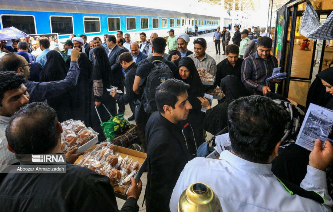 رشد ۱۹ درصدی حملونقل ریلی در جابهجایی زائران اربعین ۱۴۰۴