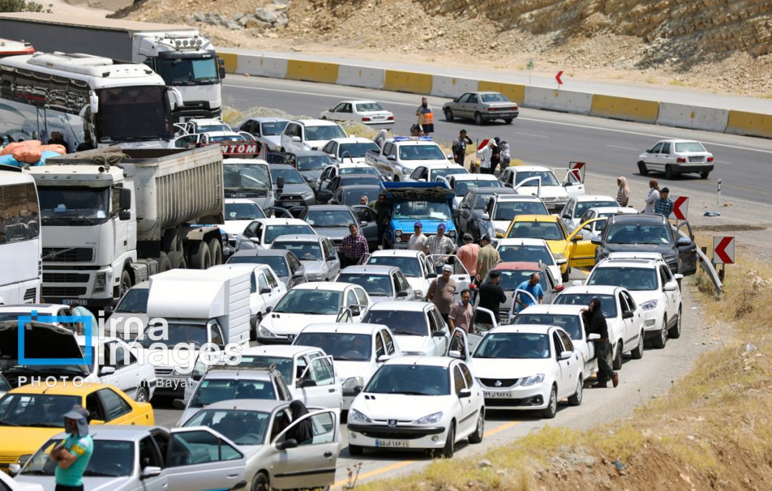 ترافیک سنگین در محورهای شمالی و آزادراه‌های تهران-شمال و کرج-قزوین