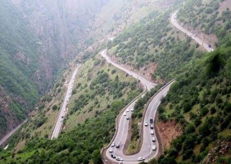 بازگشایی دوطرفه جاده چالوس