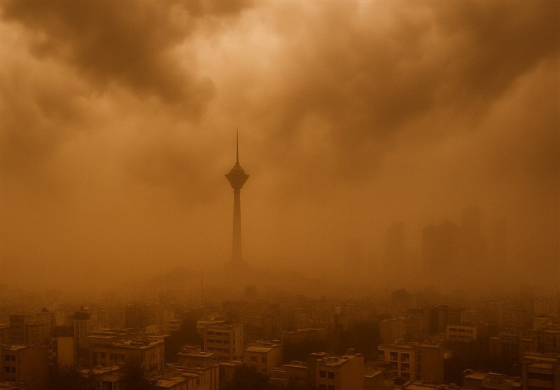 هشدار وزش باد شدید و گردوخاک در تهران از دوشنبه شب