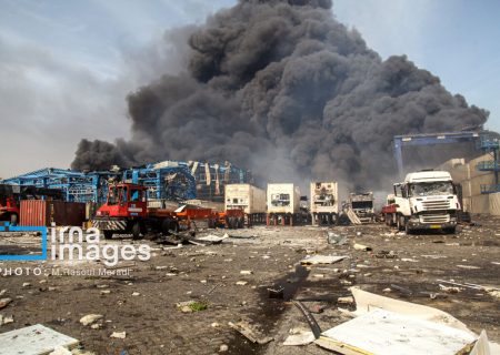 تمهیدات بانک مرکزی برای خسارت دیدگان حادثه آتش‌سوزی بندر شهید رجایی