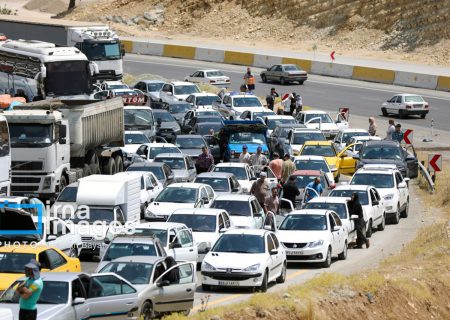 ترافیک سنگین در محورهای شمالی کشور