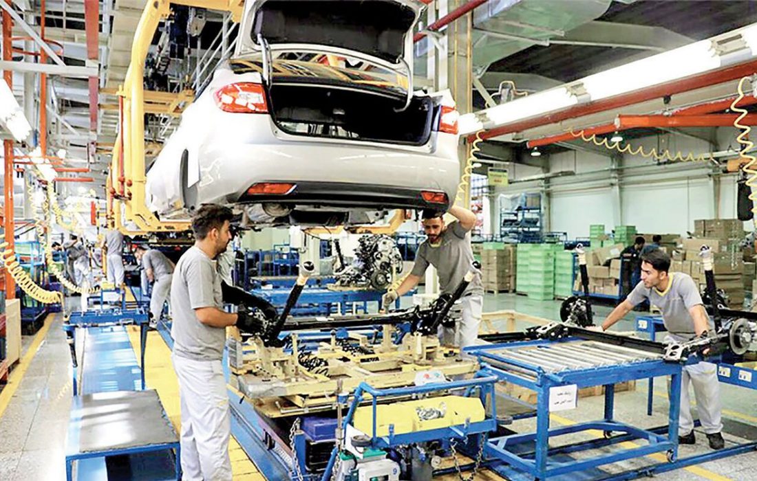 افزایش ۱۵ درصدی تولید خودرو