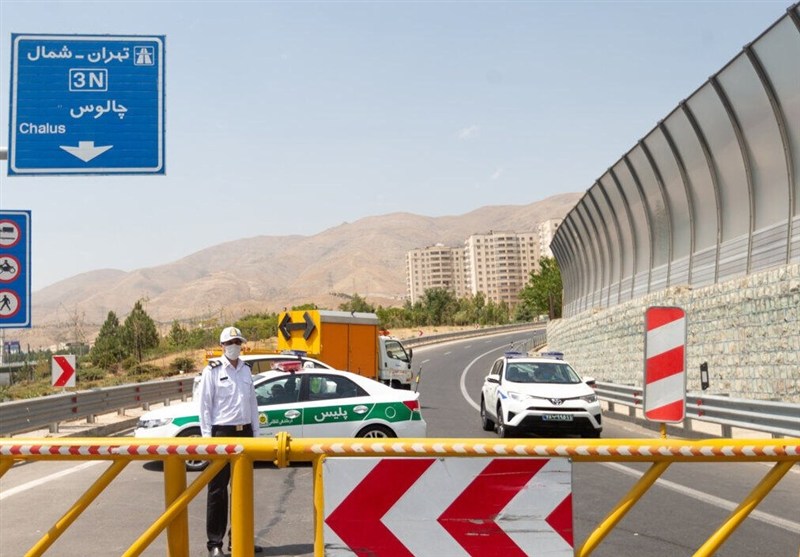 ممنوعیت تردد در جاده چالوس تا ساعت ۱۹/بارش باران در جادههای ۳ استان